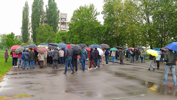 Нећемо бетон, већ парк и терен